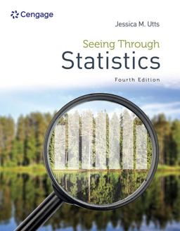WebAssign for Utts's Seeing Through Statistics, 4th Edition [Instant Access], Single-Term 4th 9780357370018 Front Cover