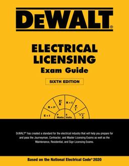 DEWALT Electrical Licensing Exam Guide