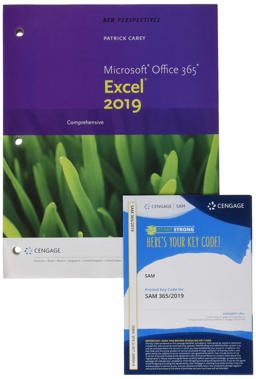 Bundle: New Perspectives Microsoft Office 365 and Excel 2019 Comprehensive, Loose-Leaf Version + SAM 365 and 2019 Assessments, Training, and Projects Printed Access Card with Access to EBook for 1 Term