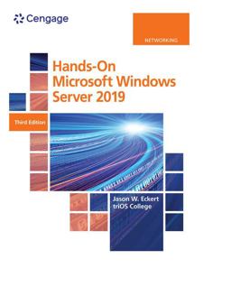     HANDS-ON MS.WINDOWS SERVER 2019 (LL  9780357436165 Front Cover