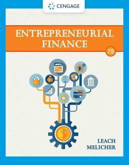 Entrepreneurial Finance 7th 9780357442043 Front Cover