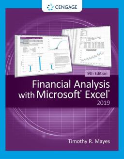 Financial Analysis with Microsoft Excel 9th 9780357442050 Front Cover