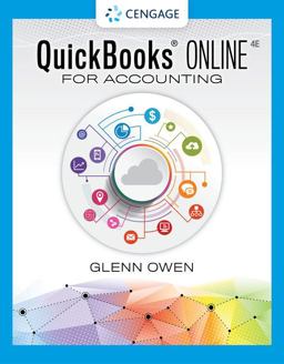 Using QuickBooksï¿½ Online for Accounting 2021 4th 9780357442166 Front Cover