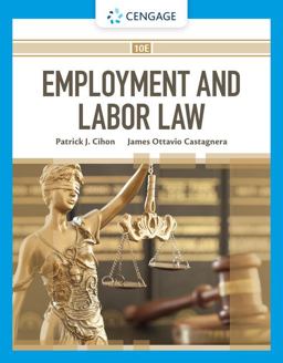 Employment and Labor Law 10th 9780357445136 Front Cover