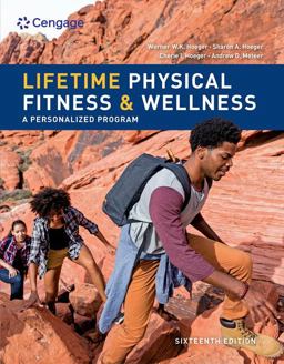 Lifetime Physical Fitness and Wellness 16th 9780357447123 Front Cover