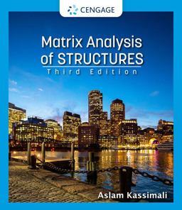 Matrix Analysis of Structures 3rd 9780357448298 Front Cover