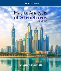     MATRIX ANALYSIS OF STRUCTURES,SI ED  9780357448304 Front Cover
