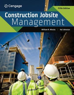     CONSTRUCTION JOBSITE MANAGEMENT  9780357452943 Front Cover