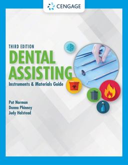 Dental Assisting Instruments and Materials Guide 3rd 9780357457405 Front Cover