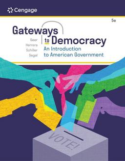 Gateways to Democracy An Introduction to American Government 5th 9780357459218 Front Cover