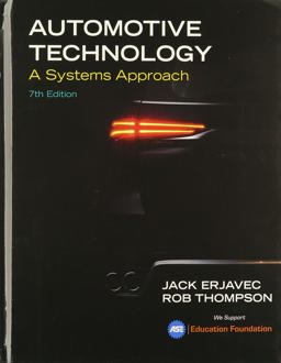 Bundle: Automotive Technology: a Systems Approach, 7th + Tech Manual + MindTap, 4 Terms Printed Access 7th 9780357474723 Front Cover