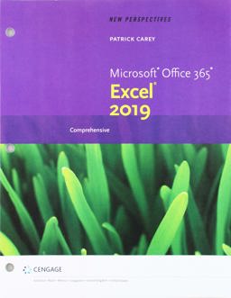 Bundle: New Perspectives Microsoft Office 365 and Excel 2019 Comprehensive, Loose-Leaf Version + MindTap for Carey/Pinard/Shaffer/Shellman/Vodnik's the New Perspectives Collection, Microsoft Office 365 and Office 2019, 1 Term Printed Access Card + Microsoft