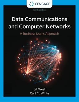 Data Communication and Computer Networks: A Business User's Approach  9780357504406 Front Cover