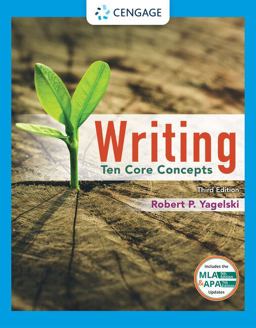 Writing: Ten Core Concepts (w/ MLA9E Updates) 3rd 9780357505656 Front Cover