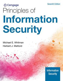 Principles of Information Security, Loose-Leaf Version 7th 9780357506448 Front Cover
