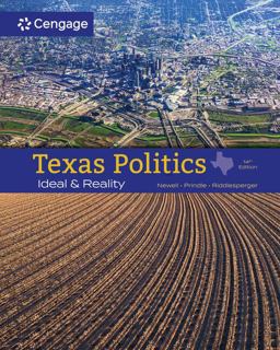 Texas Politics: Ideal and Reality  9780357506714 Front Cover