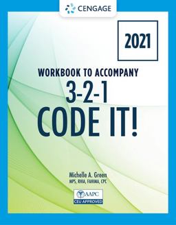 Student Workbook for Green's 3-2-1 Code It! 2021 Edition 9th 9780357516027 Front Cover
