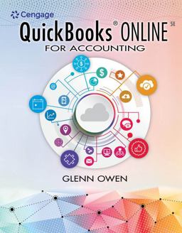 Using QuickBooksï¿½ Online for Accounting 2022 5th 9780357516539 Front Cover