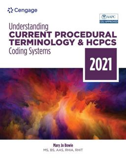 MindTap for Bowie's Understanding Current Procedural Terminology and HCPCS Coding Systems, 2 Terms Printed Access Card