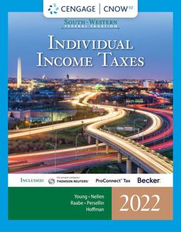 CNOWv2 for Young/Nellen/Raabe/Hoffman/Maloney's South-Western Federal Taxation 2022: Individual Income Taxes, 1 Term Printed Access Card