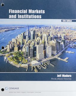 Bundle: Financial Markets and Institutions, Loose-Leaf Version, 13th + MindTap, 1 Term Printed Access Card 13th 9780357530887 Front Cover