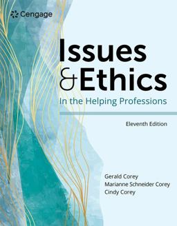     ISSUES+ETHICS IN HELPING PROFESSION  9780357622599 Front Cover