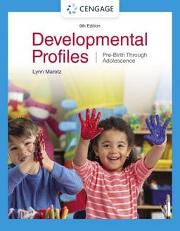 Developmental Profiles: Pre-birth Through Adolescence  9780357625026 Front Cover