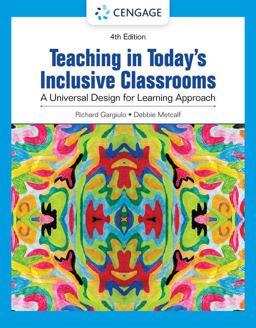 Teaching in Today's Inclusive Classrooms: A Universal Design for Learning Approach  9780357625095 Front Cover