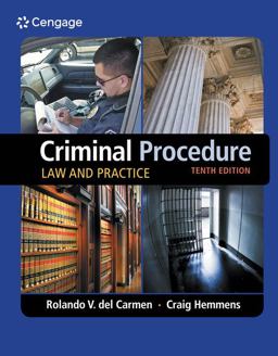MindTapV3. 0 for Del Carmen/Hemmens' Criminal Procedure: Law and Practice, 1 Term Printed Acces Card 10th 9780357634301 Front Cover