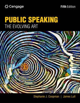 Public Speaking The Evolving Art 5th 9780357656754 Front Cover