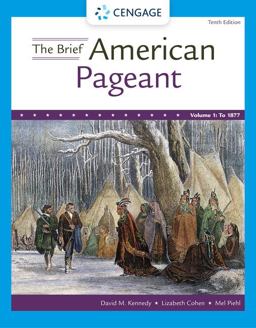     BRIEF AMERICAN PAGEANT,V.1  9780357661536 Front Cover