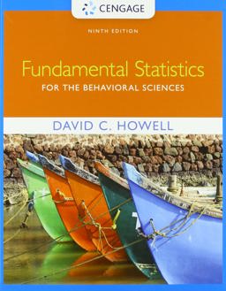 Fundamental Statistics for the Behavioral Sciences 9th 9780357670682 Front Cover