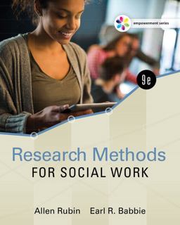Empowerment Series: Research Methods for Social Work 9th 9780357670972 Front Cover