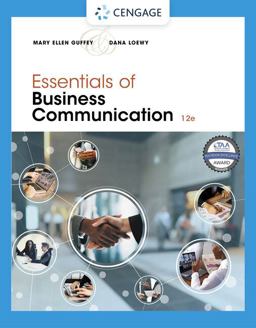 Essentials of Business Communication:  9780357714973 Front Cover