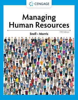 Managing Human Resources 19th 9780357716519 Front Cover