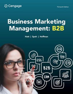 Business Marketing Management B2b 13th 9780357718230 Front Cover