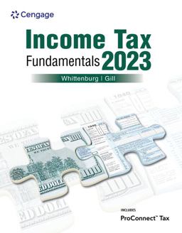 Income Tax Fundamentals 2023 41st 9780357719527 Front Cover