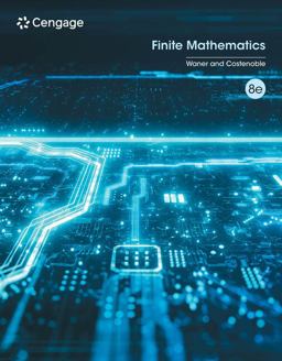 Finite Mathematics:  9780357723265 Front Cover