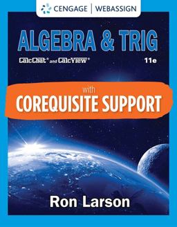 WebAssign with Corequisite Support for Larson's Algebra and Trig, Single-Term Printed Access Card
