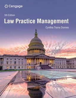 Law Practice Management 5th 9780357767405 Front Cover