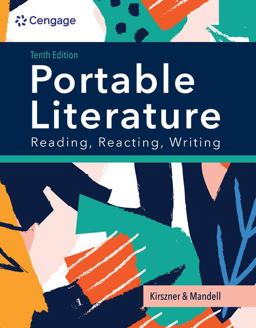 PORTABLE Literature Reading, Reacting, Writing 10th 9780357793855 Front Cover