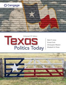 Texas Politics Today, Enhanced 19th 9780357795866 Front Cover