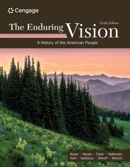 Enduring Vision A History of the American People 10th 9780357799291 Front Cover