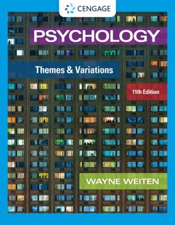     PSYCHOLOGY:THEMES+VARIATIONS-INFUSE  9780357805503 Front Cover