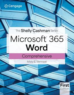 The Shelly Cashman SeriesÂ MicrosoftÂ Office 365Â and WordÂ Comprehensive