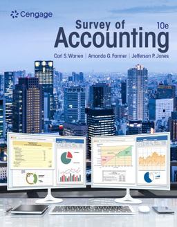 Survey of Accounting, Loose-Leaf Version 10th 9780357900307 Front Cover