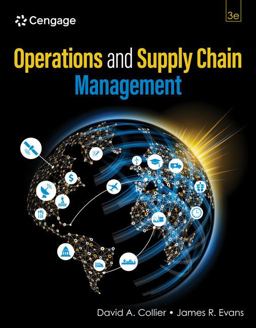 Operations and Supply Chain Management 3rd 9780357901649 Front Cover