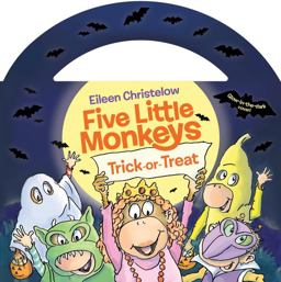 Five Little Monkeys Trick-Or-Treat Glow-in-the-Dark Edition