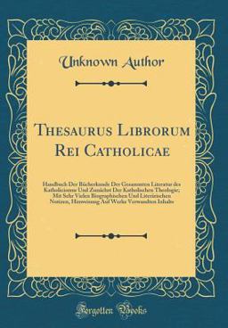 Thesaurus Librorum Rei Catholicae