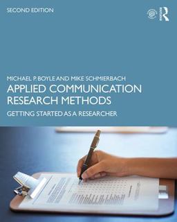 Applied Communication Research Methods 2nd 9780367178727 Front Cover